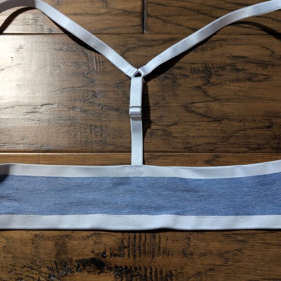 New aerie Perky Push Up demi bra blue size 32B - Picture 7 of 12